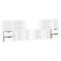 Muebles de TV 5 uds. con almacenaje "ODDA" blanco madera pino von , TV-Möbel - Ref: Foro24-3365375, Preis: 288,06 €, Rabatt: %