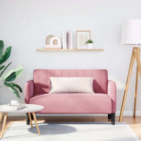 Sofá Loveseat terciopelo rosa 109 cm by , Sofas - Ref: Foro24-4100590, Price: 167,77 €, Discount: %