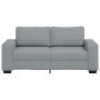 Sofá de 2 plazas de tela gris claro 140 cm von , Sofas - Ref: Foro24-4105166, Preis: 222,89 €, Rabatt: %