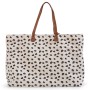 CHILDHOME Bolso de pañales Family Bag lona leopardo