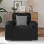 Sillón de sofá de cuero sintética negro 60 cm by , Sofas - Ref: Foro24-4105331, Price: 171,05 €, Discount: %
