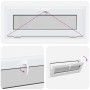 Basement window "RISOR" 100x40 cm, tilt and turn, with 3 glass panes. by , Windows - Ref: Foro24-4108380, Price: 158,44 €, Di...
