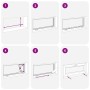 Basement window "RISOR" 100x40 cm, tilt and turn, with 3 glass panes. by , Windows - Ref: Foro24-4108380, Price: 158,44 €, Di...