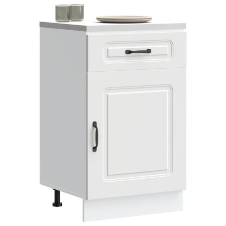 Kalmar Küchenunterschrank aus weißem Ingenieurholz von , Küchenschränke - Ref: Foro24-853477, Preis: 93,61 €, Rabatt: %