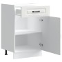 Kalmar Küchenunterschrank aus weißem Ingenieurholz von , Küchenschränke - Ref: Foro24-853477, Preis: 93,61 €, Rabatt: %