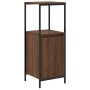 Mueble de baño con estantes roble marrón 36x35x95 cm by , bathroom vanities - Ref: Foro24-861916, Price: 52,59 €, Discount: %