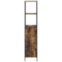 Mueble de baño con estantes roble ahumado 36x35x165 cm de , Tocadores de baño - Ref: Foro24-861909, Precio: 71,97 €