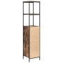Mueble de baño con estantes roble ahumado 36x35x165 cm by , bathroom vanities - Ref: Foro24-861909, Price: 72,09 €, Discount: %