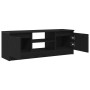 TV-Möbel aus schwarzem Eichenholz 102x30x36 cm von , TV-Möbel - Ref: Foro24-862433, Preis: 67,51 €, Rabatt: %