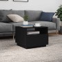 LED-Couchtisch in Schwarz-Eiche mit den Maßen 50x49x40 cm. von , Couchtisch - Ref: Foro24-862253, Preis: 79,53 €, Rabatt: %