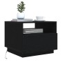 LED-Couchtisch in Schwarz-Eiche mit den Maßen 50x49x40 cm. von , Couchtisch - Ref: Foro24-862253, Preis: 79,53 €, Rabatt: %