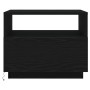LED-Couchtisch in Schwarz-Eiche mit den Maßen 50x49x40 cm. von , Couchtisch - Ref: Foro24-862253, Preis: 79,53 €, Rabatt: %