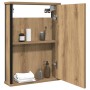 Handgefertigtes Badezimmermöbel mit Eichenspiegel 42x12x60 cm. von , Badezimmerwaschtische - Ref: Foro24-862230, Preis: 46,36...
