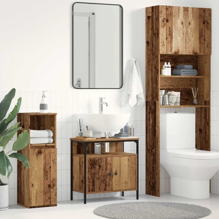 Mueble de baño para lavabo de madera antigua 60x30x60 cm von , Badezimmerwaschtische - Ref: Foro24-862232, Preis: 56,39 €, Ra...