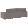 Juego de sofás con cojines 2 piezas tela gris taupe by , Sofas - Ref: Foro24-3324697, Price: 473,65 €, Discount: %