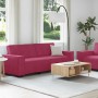Juego de sofás con cojines 2 piezas terciopelo rojo tinto von , Sofas - Ref: Foro24-3324704, Preis: 464,86 €, Rabatt: %