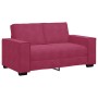 Juego de sofás con cojines 2 piezas terciopelo rojo tinto von , Sofas - Ref: Foro24-3324704, Preis: 464,86 €, Rabatt: %