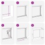Kellerfenster "RISOR" 60x60 cm Dreh-Kipp DIN rechts von , Windows - Ref: Foro24-4108300, Preis: 105,46 €, Rabatt: %