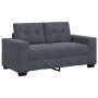 Dunkelgraues Samtsofa Loveseat, 120 cm. von , Sofas - Ref: Foro24-4105111, Preis: 217,80 €, Rabatt: %