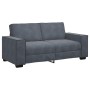 Zweiplätziges Samtsofa in dunkelgrau, 140 cm. von , Sofas - Ref: Foro24-4105021, Preis: 206,49 €, Rabatt: %