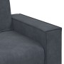 Zweiplätziges Samtsofa in dunkelgrau, 140 cm. von , Sofas - Ref: Foro24-4105021, Preis: 206,49 €, Rabatt: %