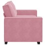 2-seater pink velvet sofa 140 cm by , Sofas - Ref: Foro24-4105023, Price: 239,00 €, Discount: %