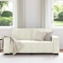 Sofá de 2 plazas terciopelo color crema 140 cm de , Sofás - Ref: Foro24-4105028, Precio: 241,59 €, Descuento: %