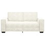 2-seater cream velvet sofa, 140 cm by , Sofas - Ref: Foro24-4105028, Price: 241,59 €, Discount: %