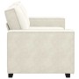 Sofá de 2 plazas terciopelo color crema 140 cm de , Sofás - Ref: Foro24-4105028, Precio: 241,59 €, Descuento: %