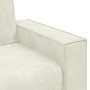 Sofá de 2 plazas terciopelo color crema 140 cm de , Sofás - Ref: Foro24-4105028, Precio: 241,59 €, Descuento: %