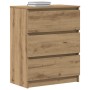 Handwerker-Sideboard Eiche 60x35x76 cm Ingenieurholz von , Sideboards - Ref: Foro24-862492, Preis: 92,84 €, Rabatt: %