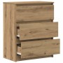 Handwerker-Sideboard Eiche 60x35x76 cm Ingenieurholz von , Sideboards - Ref: Foro24-862492, Preis: 92,84 €, Rabatt: %