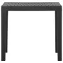 Gray plastic garden table 79x65x72 cm by vidaXL, Garden tables - Ref: Foro24-315843, Price: 71,20 €, Discount: %