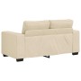 Zweiteiliges Sofaset mit cremefarbenen Kissen. von , Sofas - Ref: Foro24-3324738, Preis: 472,73 €, Rabatt: %