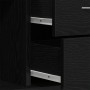 Aparador de madera de roble negro 88x30x64 cm by , Sideboards - Ref: Foro24-862446, Price: 118,11 €, Discount: %