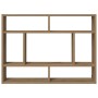 Estante de pared Artisan Roble 75x16x55 cm Madera de ingeniería