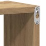 Estante de pared Artisan Roble 75x16x55 cm Madera de ingeniería