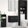 Mueble de baño para lavabo de roble negro 60x38,5x46 cm von , Badezimmermöbel - Ref: Foro24-862025, Preis: 49,20 €, Rabatt: %