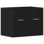 Mueble de baño para lavabo de roble negro 60x38,5x46 cm von , Badezimmermöbel - Ref: Foro24-862025, Preis: 49,20 €, Rabatt: %