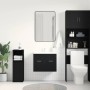 Mueble de baño para lavabo de roble negro 60x38,5x46 cm von , Badezimmermöbel - Ref: Foro24-862025, Preis: 49,20 €, Rabatt: %