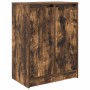 Smoked oak shoemaker 57x34x76 cm Engineered wood by , Shoe racks and shoe organizers - Ref: Foro24-861872, Price: 78,50 €, Di...