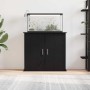 Eichenholz-Aquariumständer 81x36x73 cm von , Aquarium unterstützt - Ref: Foro24-862155, Preis: 92,64 €, Rabatt: %