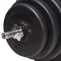 Hantelbank mit Hantelständer, Hantelscheiben und Kurzhanteln 120 kg. von , Gewichthebermaschinen - Ref: Foro24-275375, Preis:...