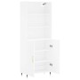 Hoher Schrank aus weißem Sperrholz 69,5x34x180 cm von , Sideboards - Ref: Foro24-3189229, Preis: 136,20 €, Rabatt: %