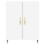 Hoher Schrank aus weißem Sperrholz 69,5x34x180 cm von , Sideboards - Ref: Foro24-3189229, Preis: 136,20 €, Rabatt: %