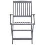 Faltbare Gartenstühle, 4 Stück Massivholz Akazie und Kissen von , Gartenstühle - Ref: Foro24-3064522, Preis: 188,71 €, Rabatt: %