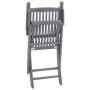 Faltbare Gartenstühle, 4 Stück Massivholz Akazie und Kissen von , Gartenstühle - Ref: Foro24-3064522, Preis: 188,71 €, Rabatt: %