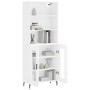 Hoher Schrank aus weißem Sperrholz 69,5x34x180 cm von , Sideboards - Ref: Foro24-3189333, Preis: 158,86 €, Rabatt: %