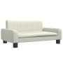 Cream synthetic leather children's sofa 70x45x30 cm by , Baby and Toddler Furniture - Ref: Foro24-3196275, Price: 80,55 €, Di...