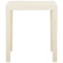 Weißer Gartentisch aus Kunststoff 79x65x72 cm von vidaXL, Gartentische - Ref: Foro24-315844, Preis: 64,87 €, Rabatt: %